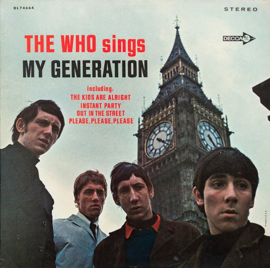 The Who - The Who Sings My Generation [Used Vinyl] - Tonality Records