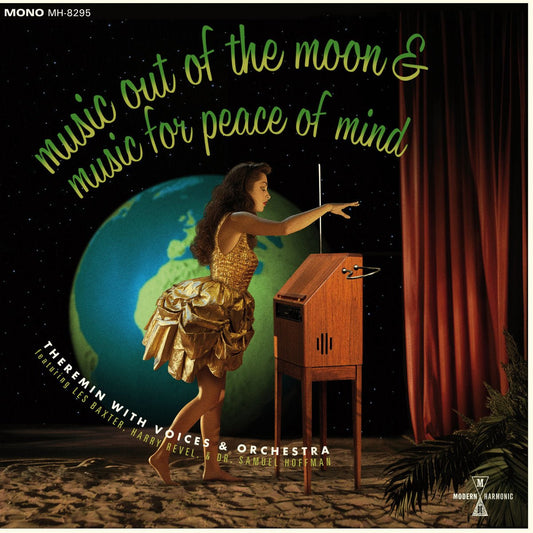 Theremin with Voices & Orchestra: Featuring Les Baxter, Harry Revel & Dr. Samuel Hoffman - Music Out of the Moon & Music for Peace of Mind [New Vinyl] - Tonality Records