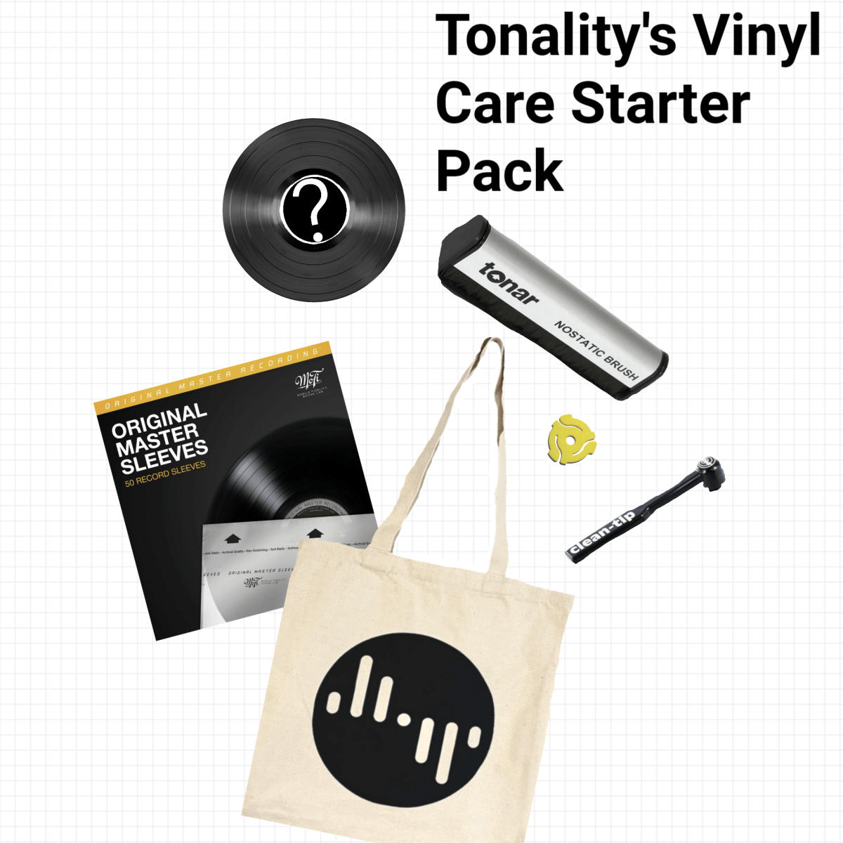 Tonality's Vinyl Care Starter Pack Bundle - Tonality Records
