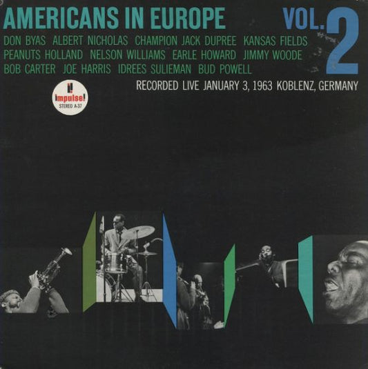 Various Artists - Americans in Europe, Vol. 2 [Used Vinyl] - Tonality Records