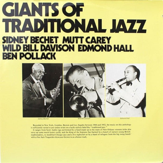 Various Artists - Giants of Traditional Jazz [Used Vinyl] - Tonality Records
