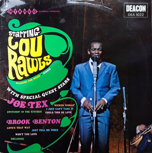 Various Artists - Starring Lou Rawls [Used Vinyl] - Tonality Records