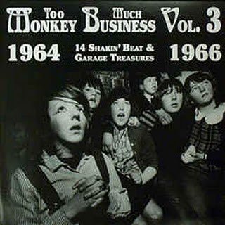 Various Artists - Too Much Monkey Business Vol. 3 (14 Shakin' Beat & Garage Treasures 1964 - 1966) [Used Vinyl] - Tonality Records