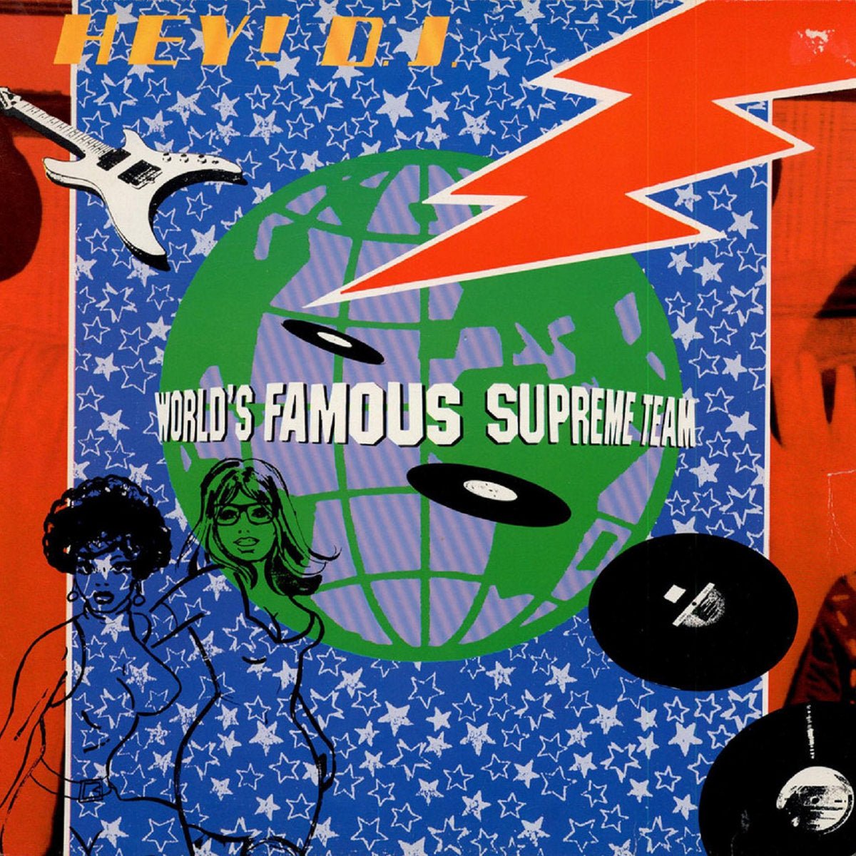 World's Famous Supreme Team - Hey! D.J. [Used Vinyl] - Tonality Records
