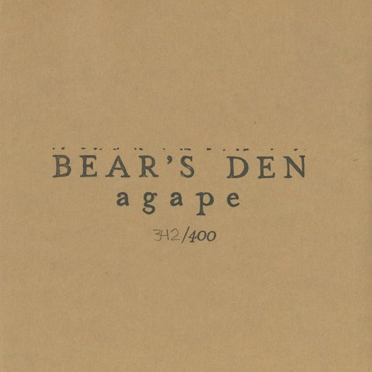 Bear's Den - Agape [Used Vinyl] - Tonality Records