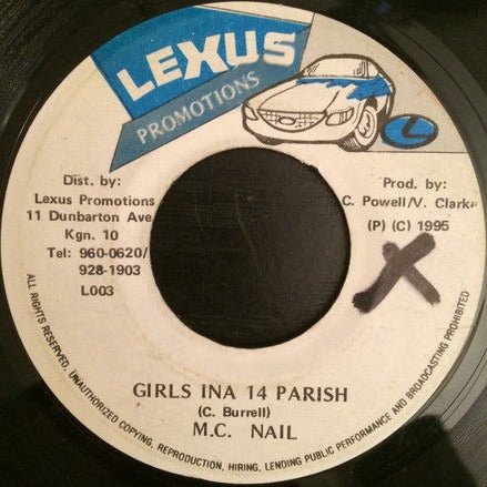 M.C. Nail - Fourteen Parish [New Vinyl] - Tonality Records