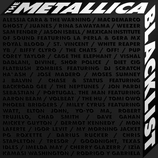 Metallica & Various Artists - Metallica Blacklist [New Vinyl] - Tonality Records
