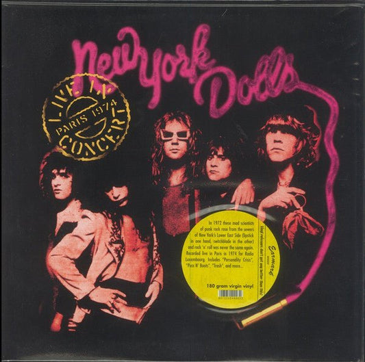 New York Dolls - Live In Concert (Paris 1974) [Used Vinyl] - Tonality Records