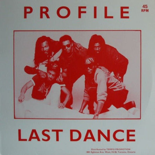 Profile - Last Dance [New Vinyl] - Tonality Records