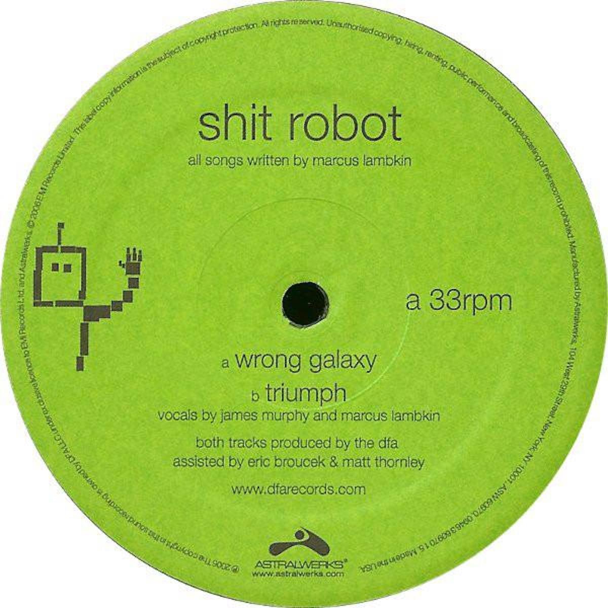 Shit Robot - Wrong Galaxy/Triumph!!! [New Vinyl] - Tonality Records